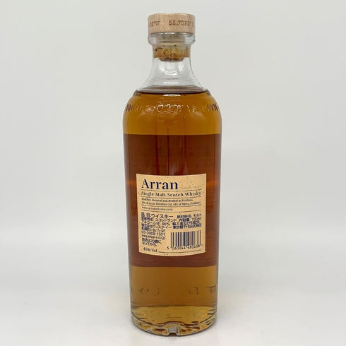 アラン 10年 ノンチルフィルタード 700ml 46% Arran スコッチウイスキー【D4】