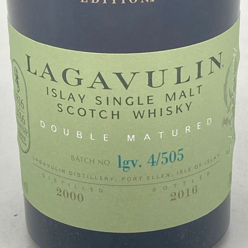 ラガヴーリン 16年 2000ー2016 ダブルマチュアード ディスティラーズ エディション 200周年記念 43% 700ml LAGAVULIN スコッチウイスキー【F4】