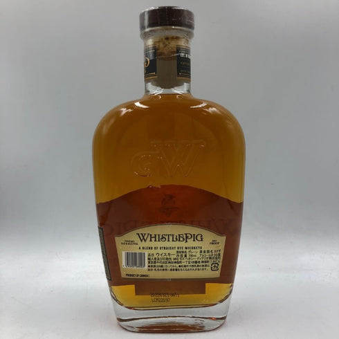 ホイッスルピッグ 10年 スモール バッチ ライ 700ml WHISTLEPIG アメリカウイスキー【C2】