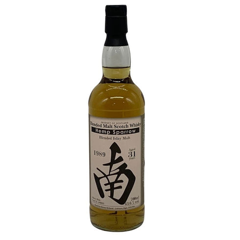 ヘンプスパロー 31年 南 ブレンデッド アイラ モルト シェリーバット 1989 700ml 43.6% Hemp Sparrow スコッチウイスキー【B0】