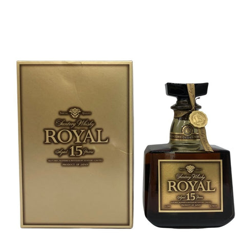 東京都限定◆サントリー ウイスキー ローヤル 15年 ゴールドラベル 750ml 43% SUNTORY WHISKY ROYAL 【J4】