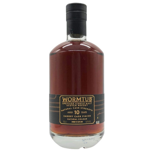ワームタブ 10年 シェリーカスクフィニッシュ 700ml 56.1% WORMTUB スコッチウイスキー【P2】