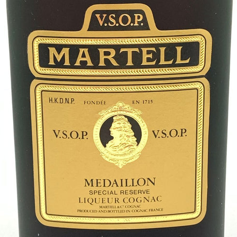 マーテル VSOP メダイヨン スペシャル リザーブ フラスコボトル 700ml 40% MARTELL MEDILLON SPECIAL RESERVE コニャック【S4】
