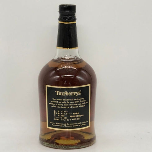 バーバリー ブレンデッド スコッチ ウイスキー 15年 750ml 43% BURBURRY'S BLENDED SCOTCH WHISKY スコッチウイスキー【R4】