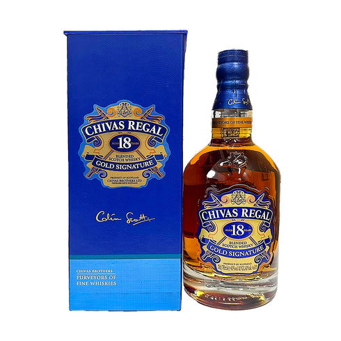 シーバスリーガル 18年 ゴールドシグネチャー 750ml 40% CHIVAS REGAL スコッチウイスキー【H1】