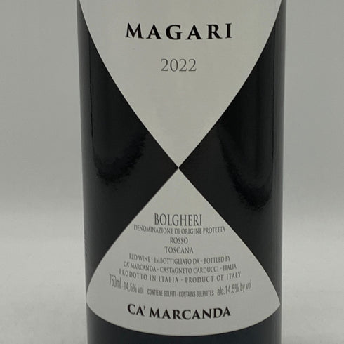 ガヤ カ マルカンダ マガーリ 2022 750ml 14.5% MAGARI イタリアワイン【F4】