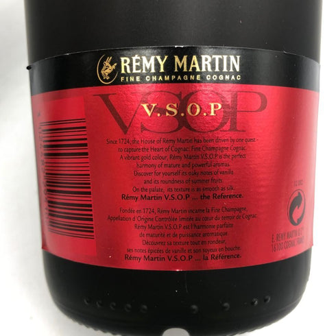 レミーマルタン VSOP ファインシャンパーニュ 赤ラベル 現行 700ml 40% REMY MARTIN コニャック【Q4】