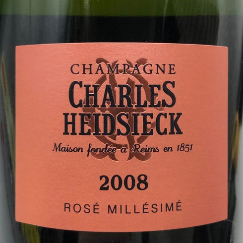 シャルル エドシック ロゼ ヴィンテージ 2008 750ml 12% CHAELES HEIDSIECK ROZE シャンパン【K】