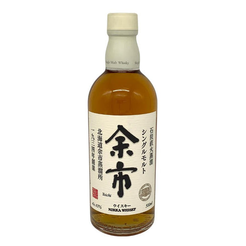 東京都限定◆ニッカ シングルモルト 余市 石炭直火蒸溜 ウイスキー 500ml 43% NIKKA YOICHI 【T】
