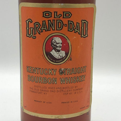 オールドグランダッド 80PROOF 特級 750ml 40% OLD GRAND DAD バーボン【B1】