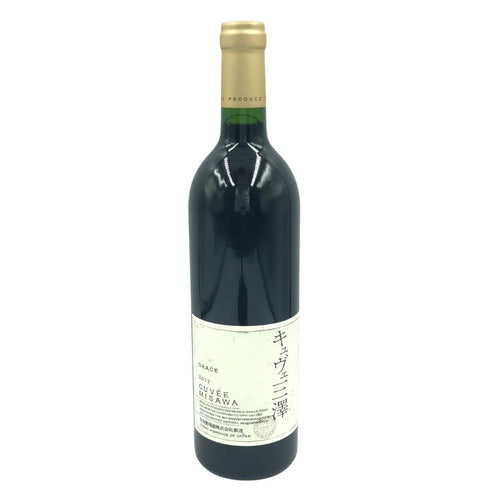 グレイス キュヴェ 三澤 ルージュ 2017 750ml 13% GRACE CUVEE MISAWA ROUGE 日本ワイン【O4】
