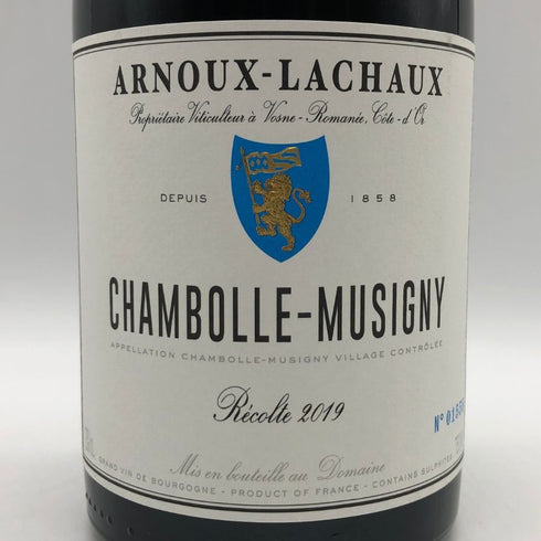 アルヌー ラショー シャンボール ミュジニー 2019 750ml 13% Arnoux Lachaux Chambolle Musigny ブルゴーニュワイン【AFA15】