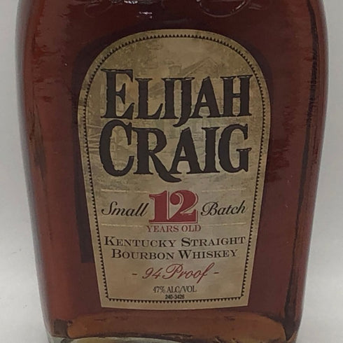 エライジャ クレイグ 12年 蒸留所ラベル 47% 750ml ELIJAH CRAIG バーボン【A1】