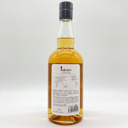 東京都限定◆イチローズモルト&グレイン ワールド ブレンデッド ウイスキー ホワイトラベル 700ml 46% Ichiro's Malt & Grain World Blended Whisky 【U】