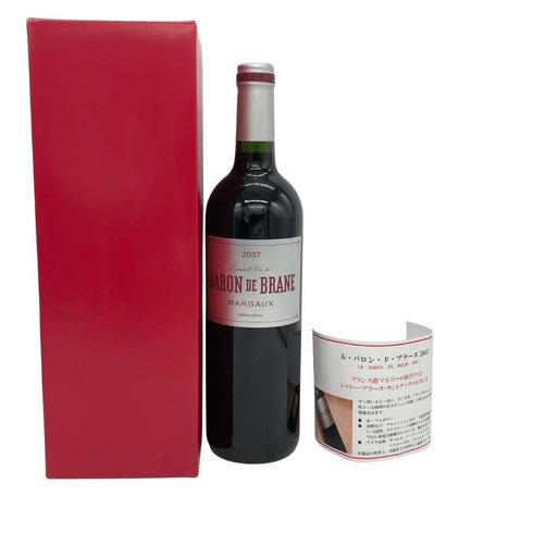 ル バロン ド ブラーヌ 2007 750ml 13.5% BARON DE BRANE ボルドーワイン【R4】