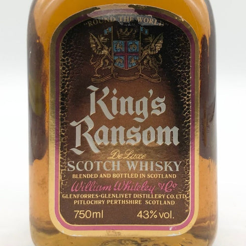 キングス ランサム 12年 ラウンド ザ ワールド 60年代 43% 750ml King's Ransom Round The World スコッチウイスキー【X】
