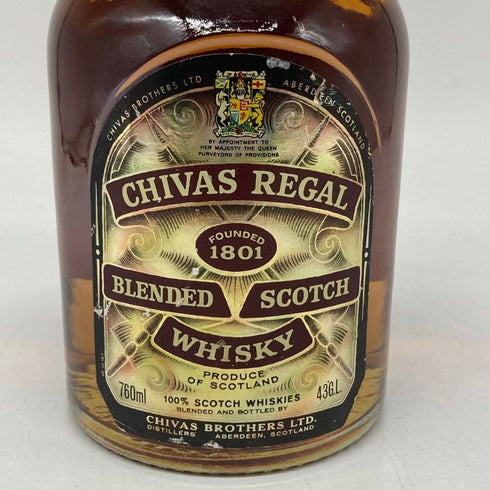 シーバス リーガル 12年 ブレンデッド 1801 760ml 43% Chivas Regal スコッチウイスキー【U1】