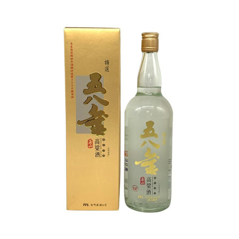 玉山 特選 五八金 高粱酒 750ml 58% KAOLIANG CHIEW 【S】