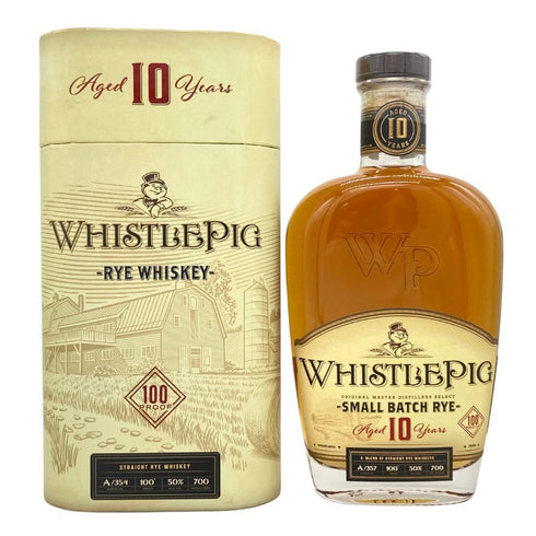 ホイッスルピッグ 10年 スモール バッチ ライ 700ml 50% WHISTLEPIG アメリカウイスキー【D1】