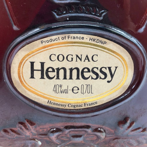 ヘネシーXO 金キャップ オリジナルクリアボトル 700ml 40% Hennessy コニャック【D1】