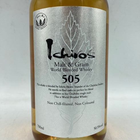 東京都限定◆イチローズモルト 505 モルト&グレーン ワールドブレンデッドウイスキー 700ml 50.5% Ichiro's Malt&Grain 【SKU】