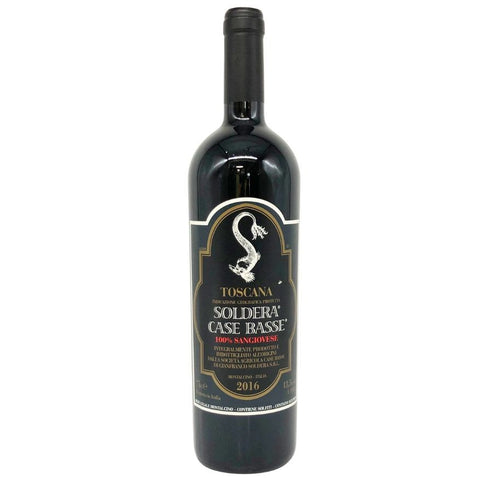トスカーナ カーゼ バッセ ソルデラ 2016 750ml 13.5% TOSCANA CASE BASSE SOLDERA イタリアワイン【B3】
