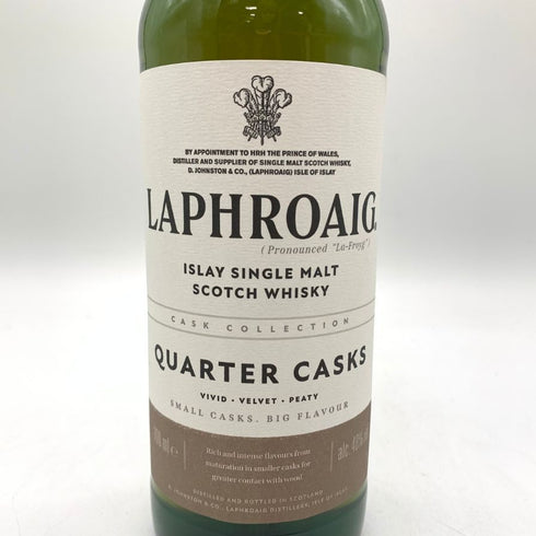 ラフロイグ クォーターカスク 新ラベル 700ml 48% LAPHROAIG スコッチウイスキー【A】