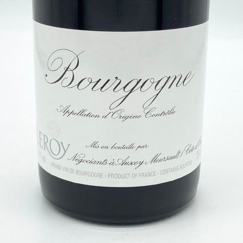 メゾン ルロワ ブルゴーニュ ルージュ 2017 750ml 12.5% MAISON LEROY Bourgogne ブルゴーニュワイン【O1】