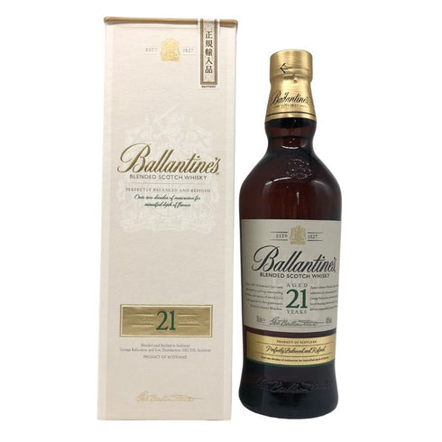 バランタイン 21年 金キャップ 700ml 40% Ballantine's スコッチウイスキー【I】