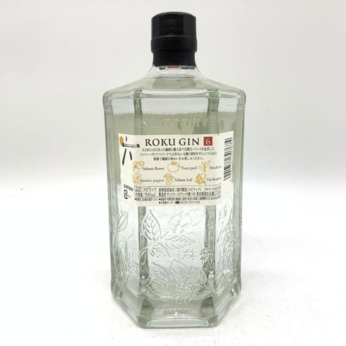 サントリー 六 ジン 43% 700ml SUNTORY ROKU ジン【U】