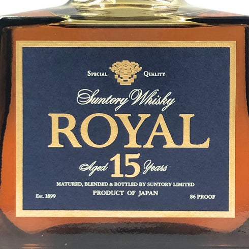 東京都限定◆サントリーローヤル 15年 ブルーラベル 700ml 43% SUNTORY WHISKY ROYAL 【W】