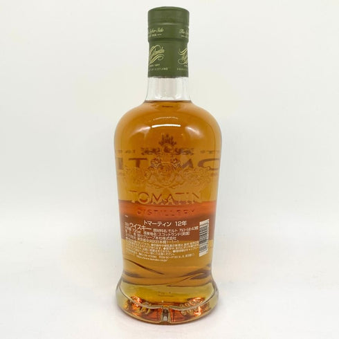 トマーティン 12年 バーボン&シェリーカスク 700ml 43% TOMATIN スコッチウイスキー【K1】