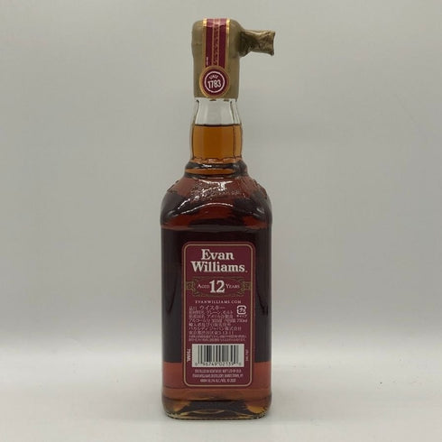 エヴァン ウィリアムズ 12年 蝋キャップ 50.5% 750ml Evan Williams バーボン【G1】