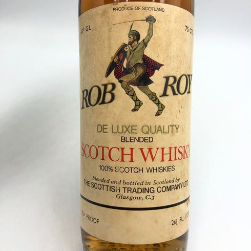 ロブロイ デラックス スコッチウイスキー 750ml 43% ROB ROY スコッチウイスキー【H4】
