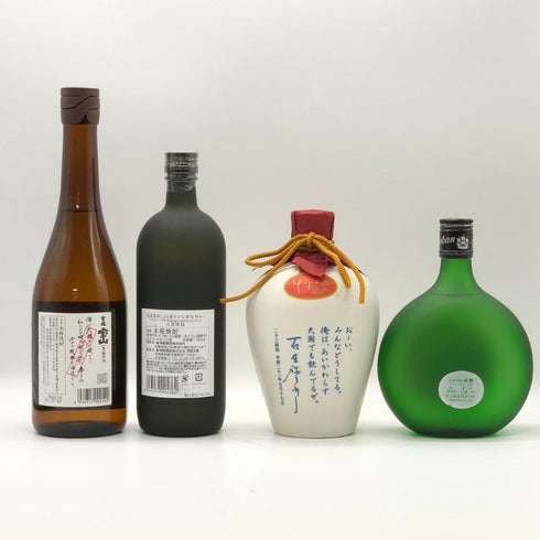 【芋焼酎4本セット】吉兆 宝山 720ml 25%&天孫降臨 720ml 25%&南蛮 原酒720ml 25%&一刻者 石原裕次郎 720ml 38% 芋焼酎【MA2】