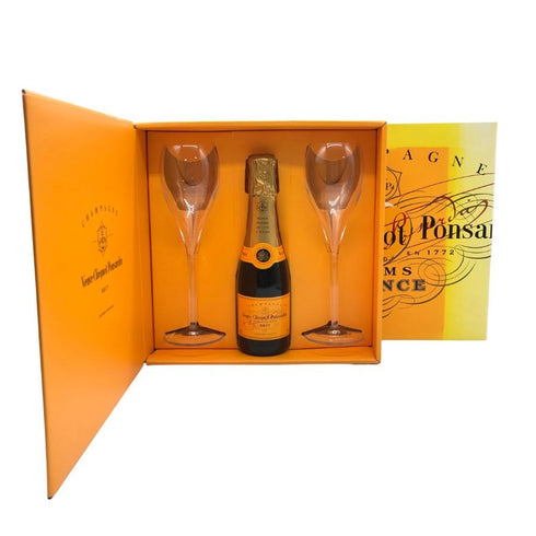 ヴーヴクリコ ポンサルダン イエロー グラスセット ベビーボトル 200ml 12% Veuve Clicquot Ponsardin シャンパン【S1】