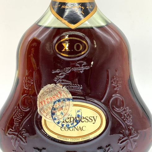 ヘネシー XO 金キャップ グリーンボトル 700ml 40% Hennessy 【SKU】