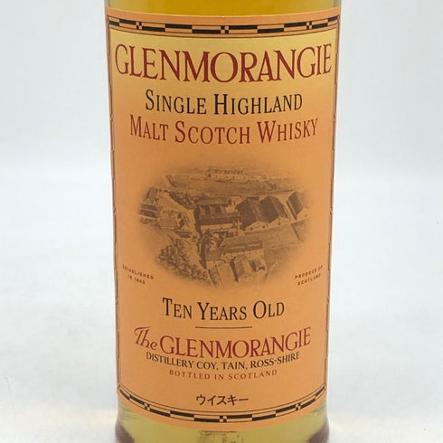 グレンモーレンジ 10年 ハイランドモルト 750ml 43% GLENMORANGIE スコッチウイスキー【L0】
