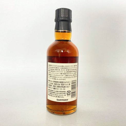 東京都限定◆サントリー 山崎 蒸留所限定 スパニッシュオーク ピーテッドモルト 180ml 48% SUNTORY YAMAZAKI 【A4】