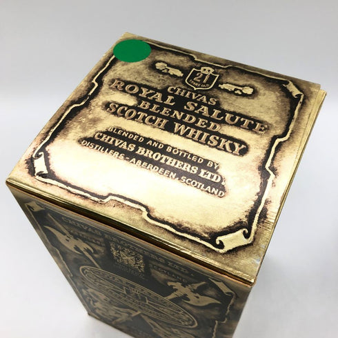 シーバスブラザーズ ロイヤル サルート 21年 緑陶器 700ml 40% Chivas Brothers Royal Salute スコッチウイスキー1137g【S2】