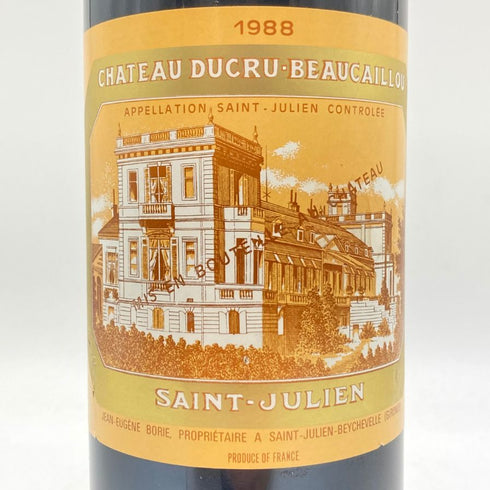 シャトー デュクリュ ボーカイユ 1988 750ml 12.5% CHATEAU DUCRU-BEAUCAILLOU 【D2】
