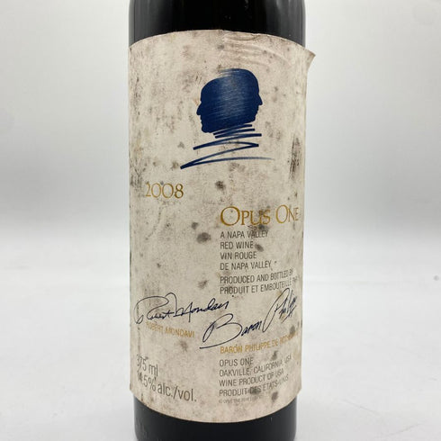 オーパスワン 2008 ハーフボトル 375ml 14.5% OPUS ONE 【A】