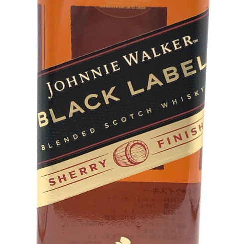 ジョニーウォーカー ブラックラベル シェリー フィニッシュ 12年 700ml 40% JOHNNIE WALKER BLACK LABEL AGED 12 YEARS SHERRY FINISH スコッチウイスキー【M1】