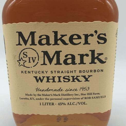 メーカーズマーク レッドトップ 1000ml 45% MakersMark バーボン【B3】