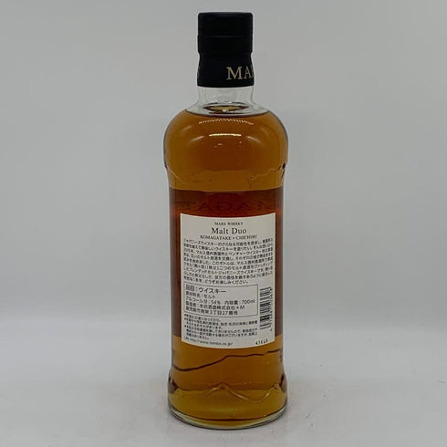 東京都限定◆秩父 駒ヶ岳 イチローズモルト モルト デュオ 2021 700ml 54% KOMAGATAKE CHICHIBU 【F0】
