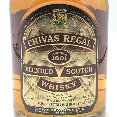 シーバス リーガル 12年 1801 750ml 43% Chivas Regal スコッチウイスキー【C1】