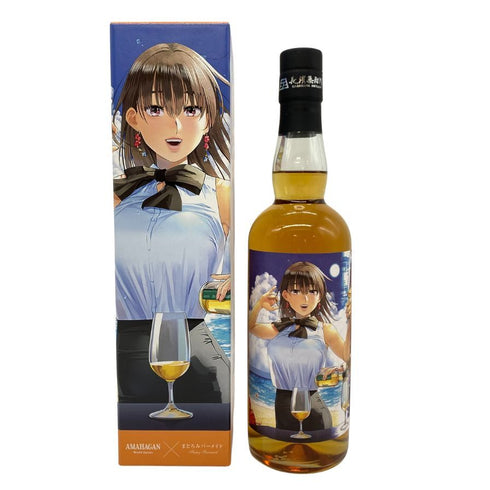 東京都限定◆長浜蒸留所 アマハガン ワールドモルト まどろみバーメイド 陽乃崎 日代子 700ml 43% 【I1】
