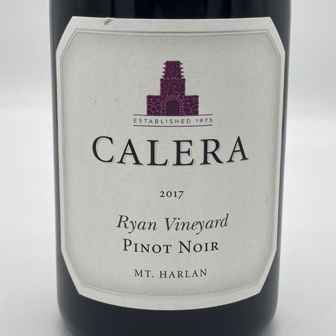 カレラ ライアン ヴィンヤード ピノノワール 2017 750ml CALERA RYAN VINYARD PINOT NOIR カリフォルニアワイン【H1】