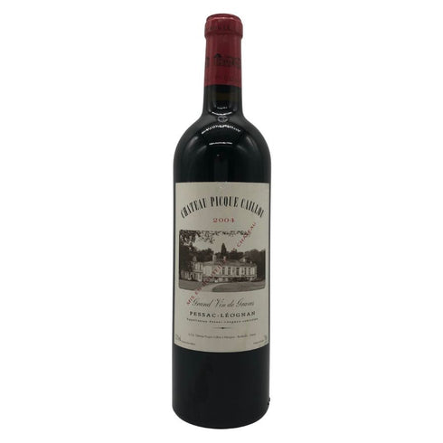 シャトー ピック カイユ 2004 750ml 12.5% CHATEAU PICQUE CAILLOU ボルドーワイン【I0】