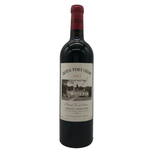 シャトー ピック カイユ 2004 750ml 12.5% CHATEAU PICQUE CAILLOU ボルドーワイン【I0】